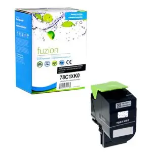Lexmark 78C1XK0 Remanufactured Toner - Black