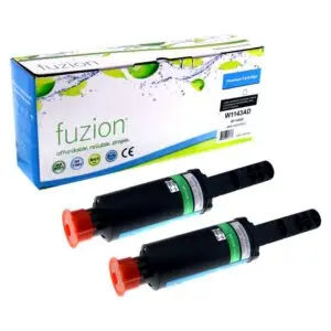 HP W1143AD (143A) Compatible Reload Toner - Black (2 Pack)