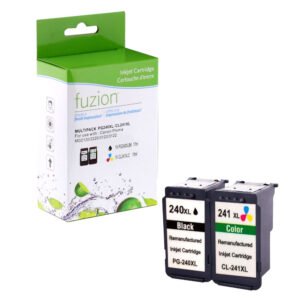 Canon PG240XL/CL241XL Remanufactured Inkjet Set - Black/C/M/Y